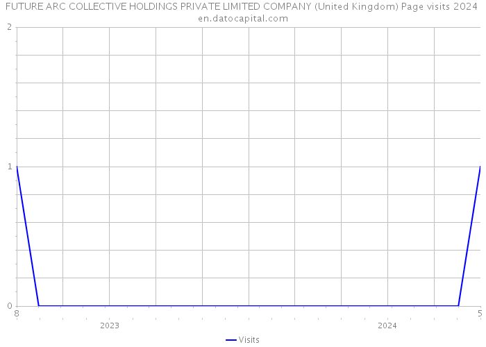 FUTURE ARC COLLECTIVE HOLDINGS PRIVATE LIMITED COMPANY (United Kingdom) Page visits 2024 