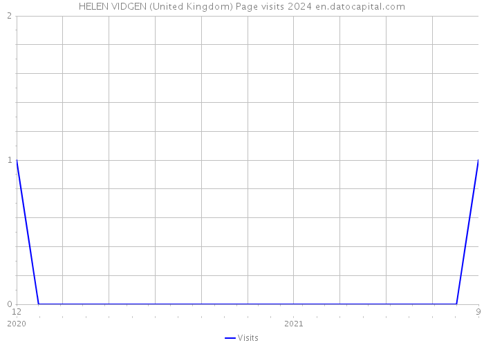 HELEN VIDGEN (United Kingdom) Page visits 2024 