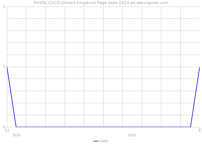 PAVOL CUCO (United Kingdom) Page visits 2024 