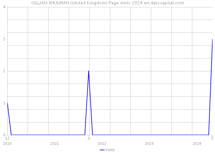 GILLIAN SHULMAN (United Kingdom) Page visits 2024 