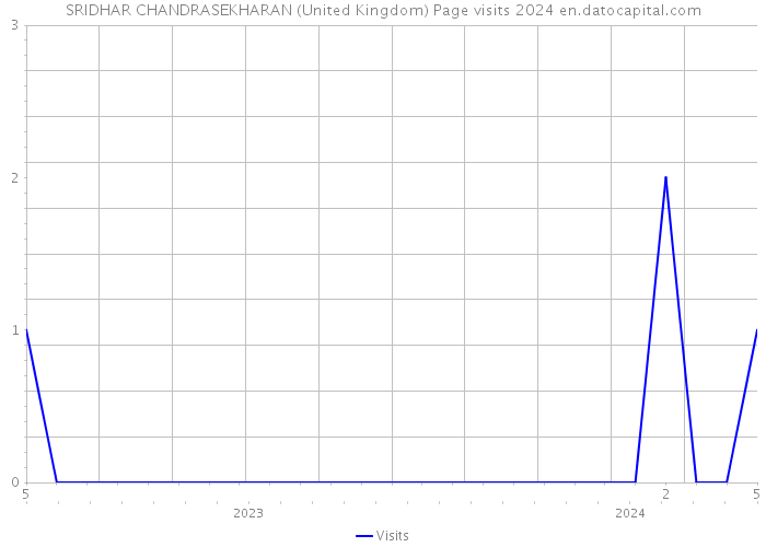 SRIDHAR CHANDRASEKHARAN (United Kingdom) Page visits 2024 