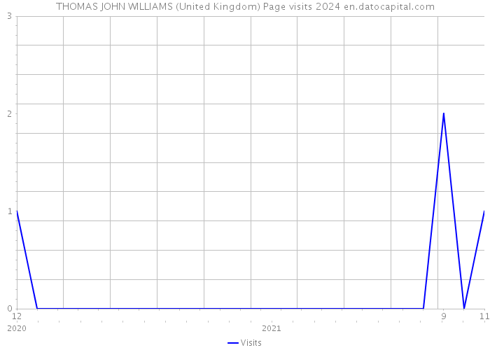 THOMAS JOHN WILLIAMS (United Kingdom) Page visits 2024 