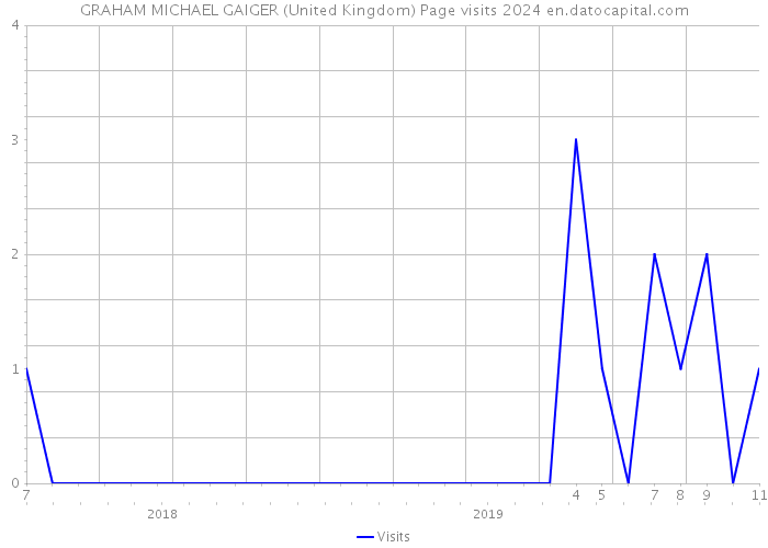 GRAHAM MICHAEL GAIGER (United Kingdom) Page visits 2024 