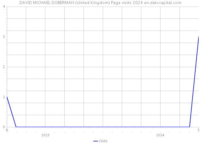 DAVID MICHAEL DOBERMAN (United Kingdom) Page visits 2024 