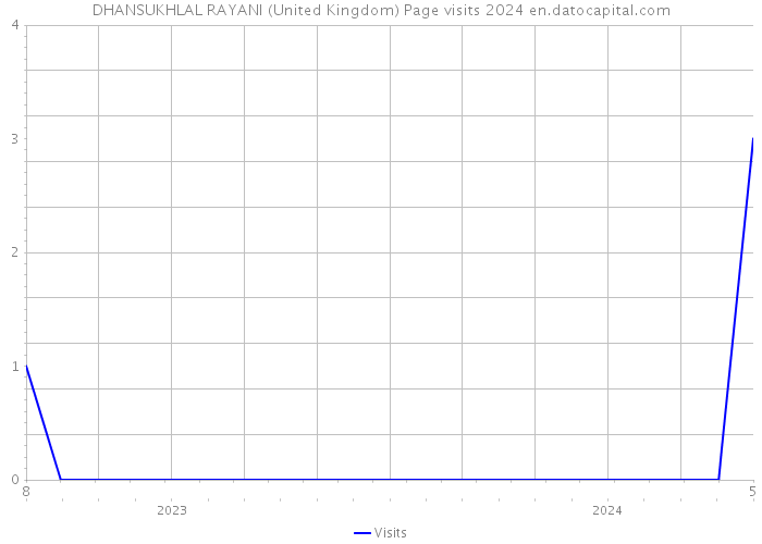 DHANSUKHLAL RAYANI (United Kingdom) Page visits 2024 