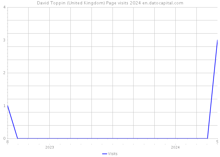 David Toppin (United Kingdom) Page visits 2024 