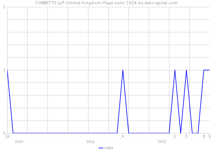 COBBETTS LLP (United Kingdom) Page visits 2024 