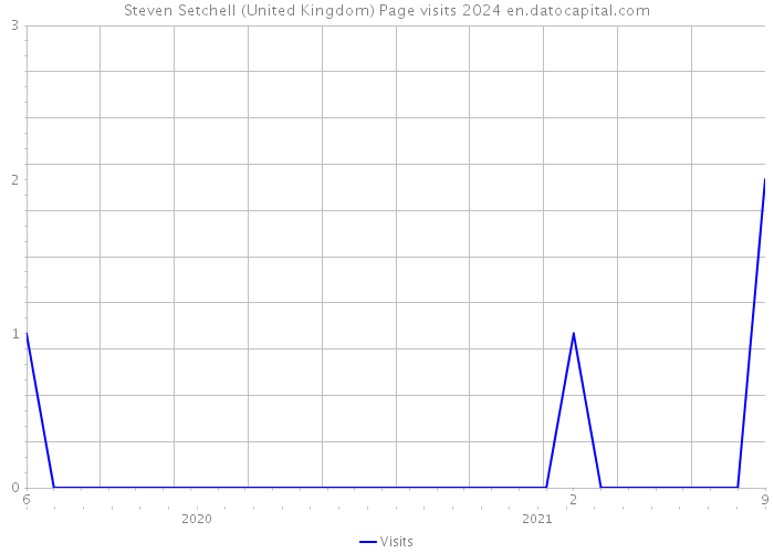 Steven Setchell (United Kingdom) Page visits 2024 