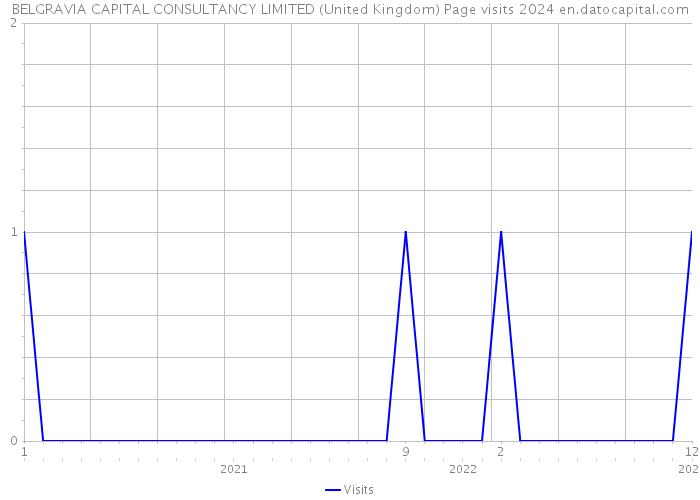 BELGRAVIA CAPITAL CONSULTANCY LIMITED (United Kingdom) Page visits 2024 