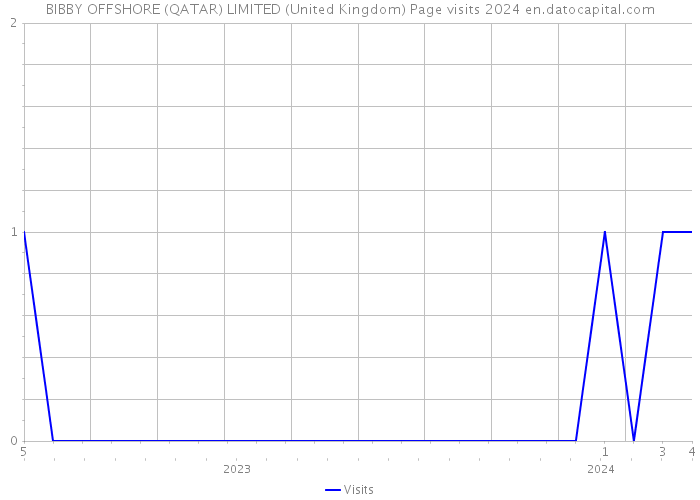 BIBBY OFFSHORE (QATAR) LIMITED (United Kingdom) Page visits 2024 