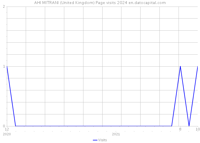 AHI MITRANI (United Kingdom) Page visits 2024 