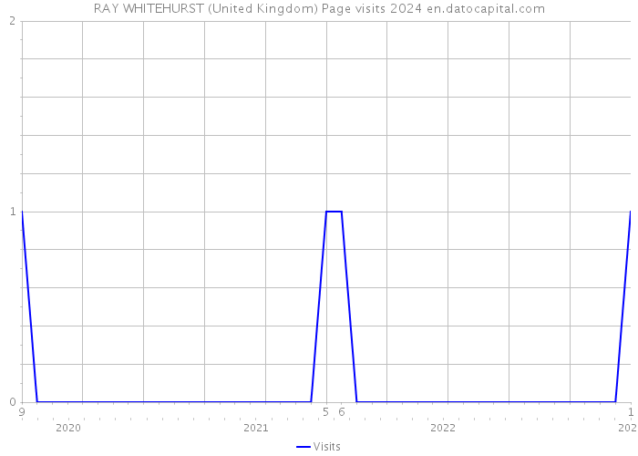 RAY WHITEHURST (United Kingdom) Page visits 2024 