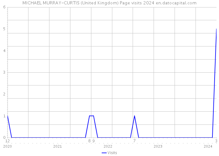 MICHAEL MURRAY-CURTIS (United Kingdom) Page visits 2024 