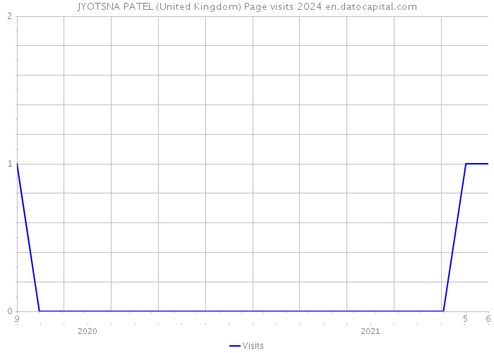 JYOTSNA PATEL (United Kingdom) Page visits 2024 