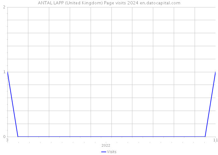 ANTAL LAPP (United Kingdom) Page visits 2024 