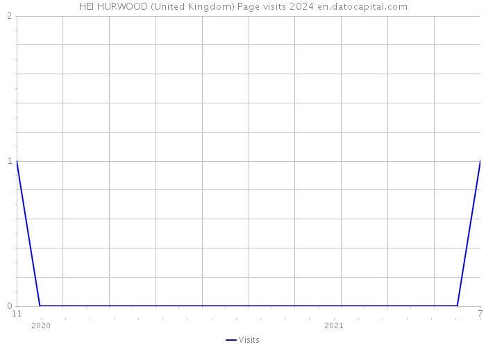 HEI HURWOOD (United Kingdom) Page visits 2024 