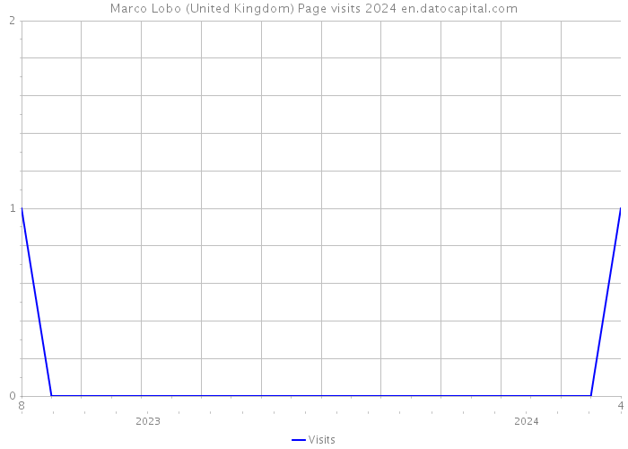 Marco Lobo (United Kingdom) Page visits 2024 