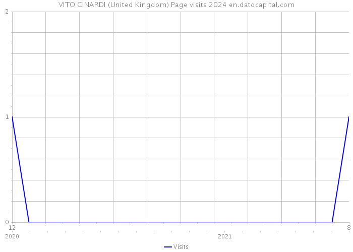 VITO CINARDI (United Kingdom) Page visits 2024 