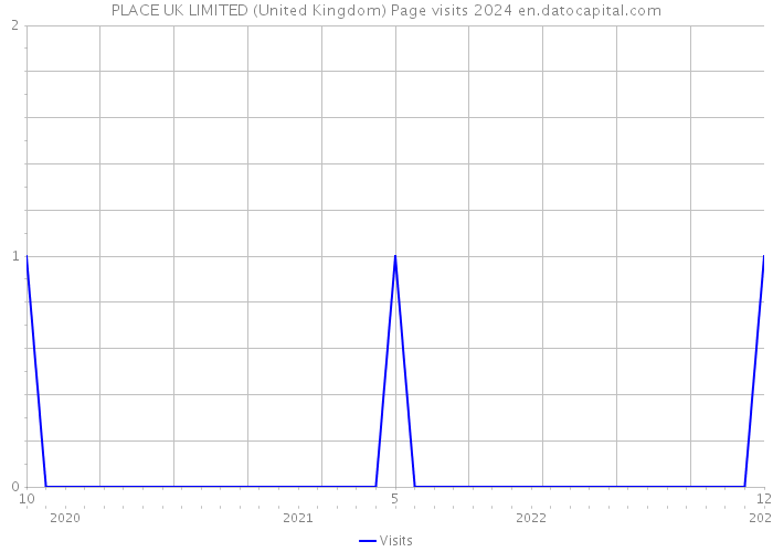PLACE UK LIMITED (United Kingdom) Page visits 2024 