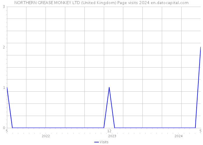 NORTHERN GREASE MONKEY LTD (United Kingdom) Page visits 2024 