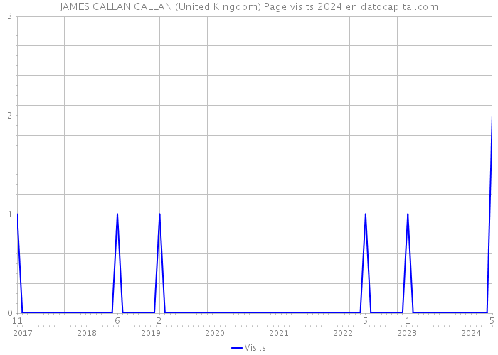 JAMES CALLAN CALLAN (United Kingdom) Page visits 2024 