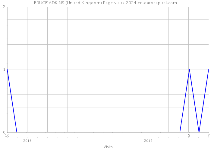 BRUCE ADKINS (United Kingdom) Page visits 2024 