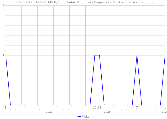 CD&R SCOTLAND XI AIV B, L.P. (United Kingdom) Page visits 2024 