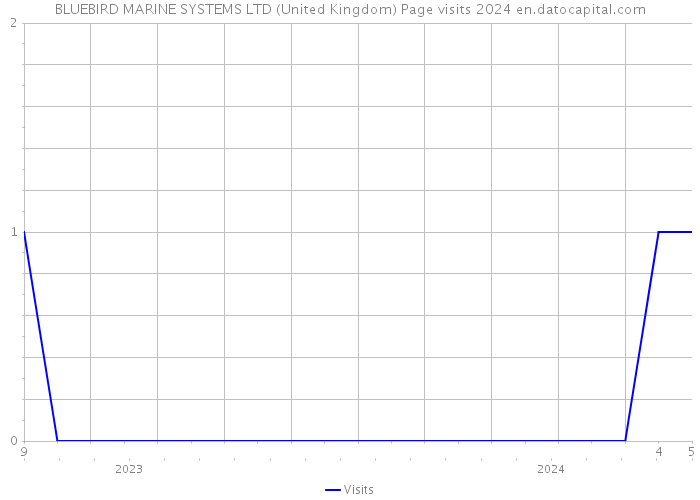 BLUEBIRD MARINE SYSTEMS LTD (United Kingdom) Page visits 2024 