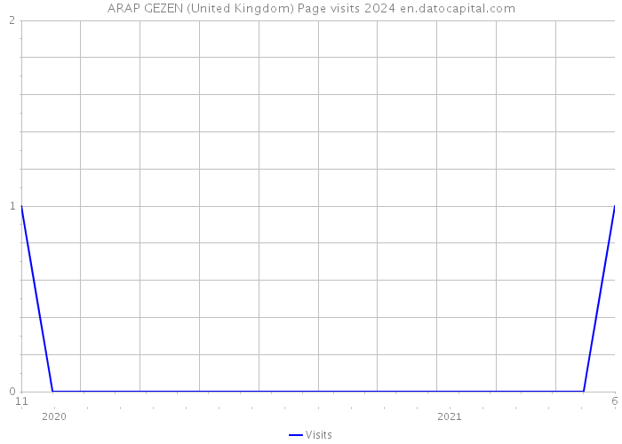 ARAP GEZEN (United Kingdom) Page visits 2024 