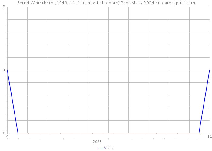 Bernd Winterberg (1949-11-1) (United Kingdom) Page visits 2024 