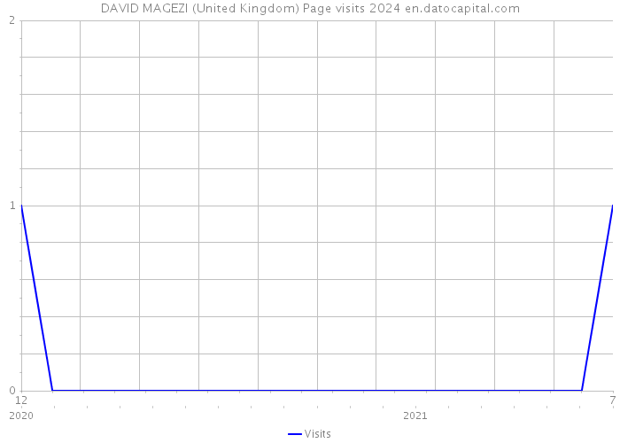 DAVID MAGEZI (United Kingdom) Page visits 2024 