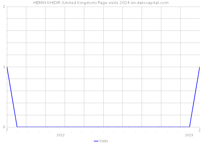 HEMIN KHIDIR (United Kingdom) Page visits 2024 