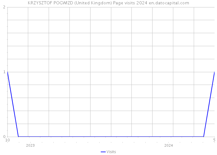 KRZYSZTOF POGWIZD (United Kingdom) Page visits 2024 