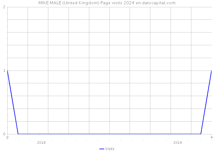 MIKE MALE (United Kingdom) Page visits 2024 