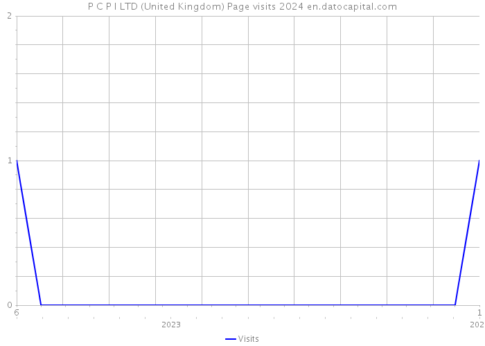 P C P I LTD (United Kingdom) Page visits 2024 