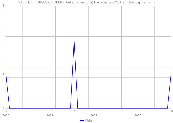 STEPHEN FORBES COOPER (United Kingdom) Page visits 2024 