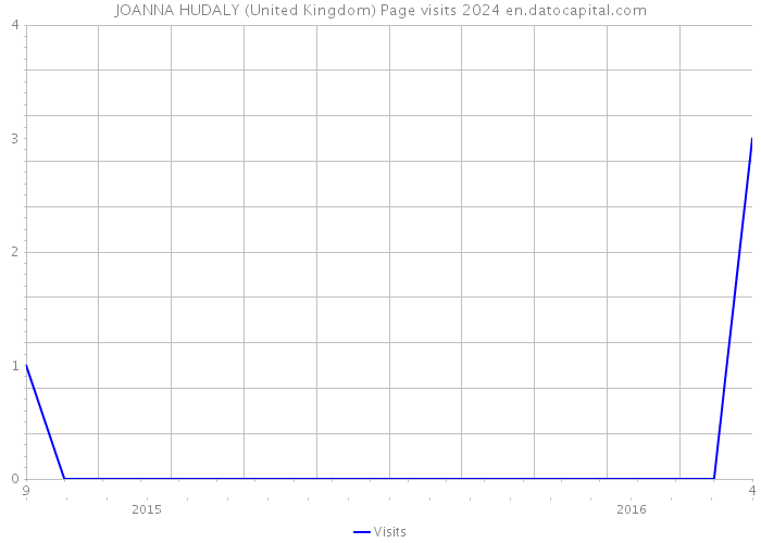 JOANNA HUDALY (United Kingdom) Page visits 2024 