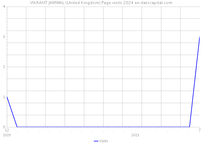 VIKRANT JAMWAL (United Kingdom) Page visits 2024 