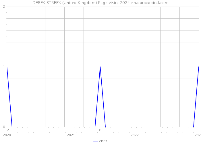 DEREK STREEK (United Kingdom) Page visits 2024 