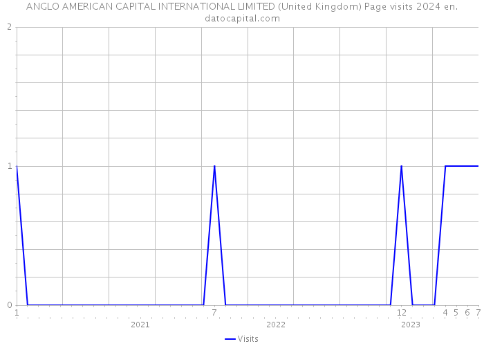 ANGLO AMERICAN CAPITAL INTERNATIONAL LIMITED (United Kingdom) Page visits 2024 