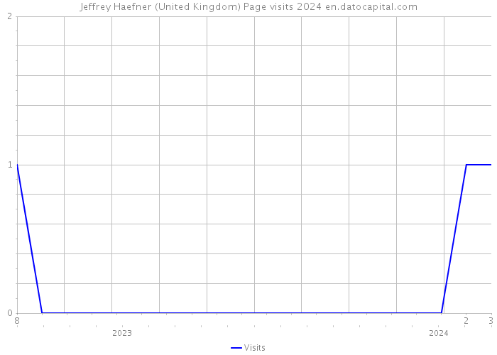 Jeffrey Haefner (United Kingdom) Page visits 2024 