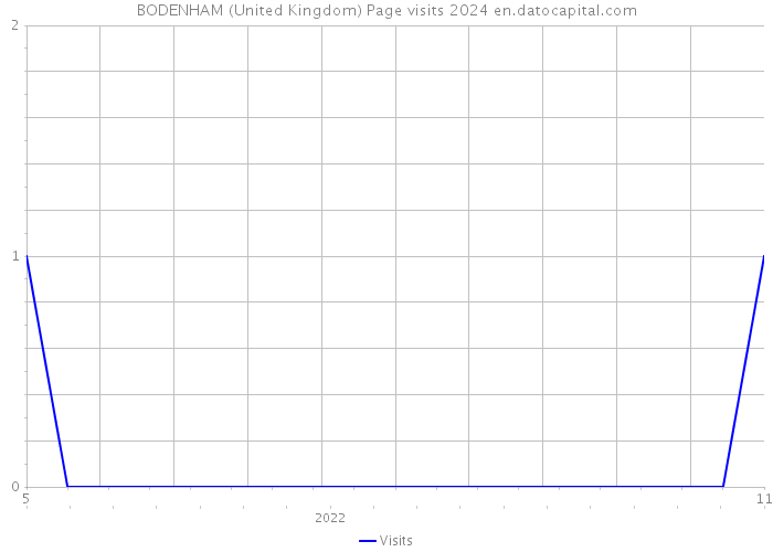 BODENHAM (United Kingdom) Page visits 2024 