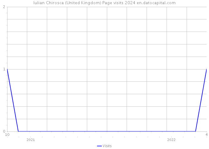 Iulian Chirosca (United Kingdom) Page visits 2024 
