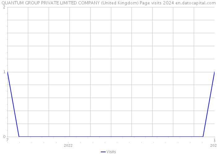 QUANTUM GROUP PRIVATE LIMITED COMPANY (United Kingdom) Page visits 2024 