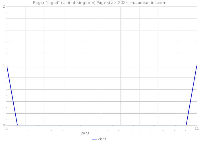 Roger Nagioff (United Kingdom) Page visits 2024 