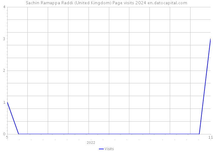 Sachin Ramappa Raddi (United Kingdom) Page visits 2024 