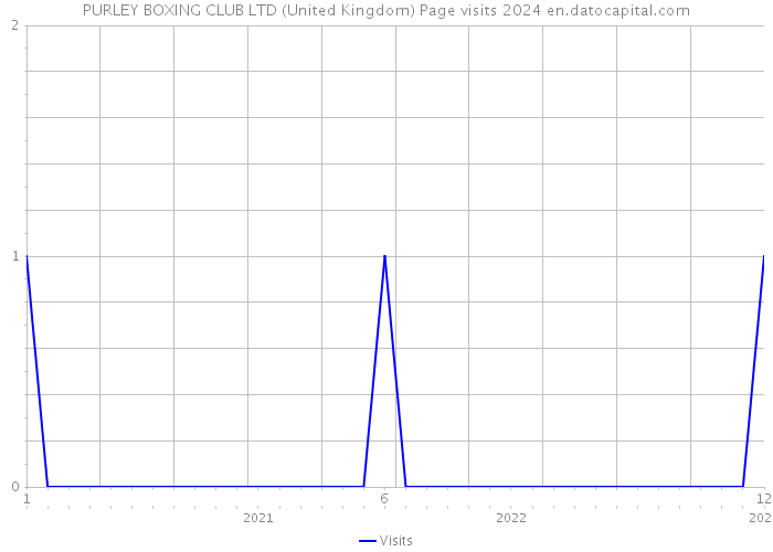 PURLEY BOXING CLUB LTD (United Kingdom) Page visits 2024 