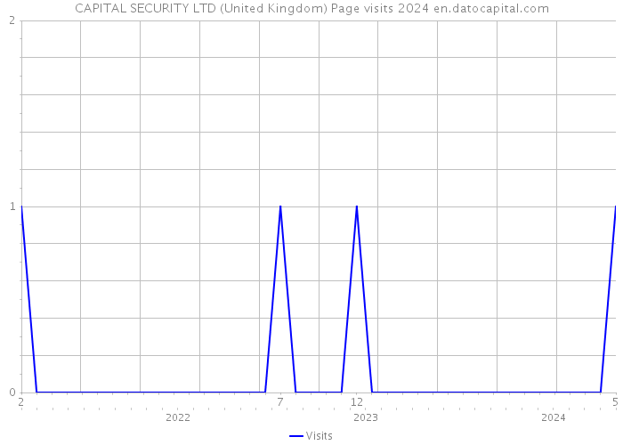 CAPITAL SECURITY LTD (United Kingdom) Page visits 2024 