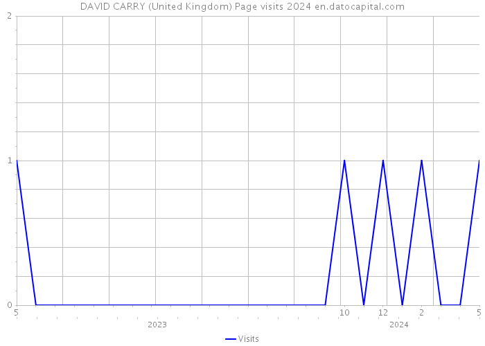 DAVID CARRY (United Kingdom) Page visits 2024 