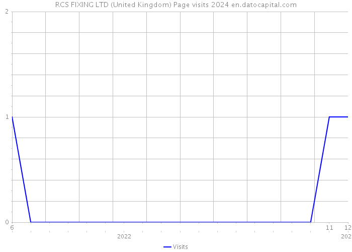 RCS FIXING LTD (United Kingdom) Page visits 2024 